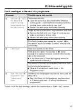 Preview for 87 page of Miele WTW 870 WPM Operating Instructions Manual