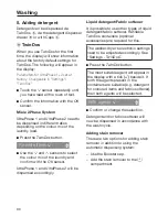 Preview for 30 page of Miele WTZH 730 WPM Operating Instructions Manual