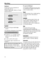 Preview for 46 page of Miele WTZH 730 WPM Operating Instructions Manual