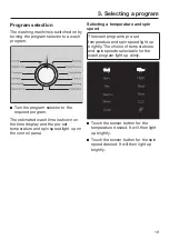 Предварительный просмотр 19 страницы Miele WWB 020 Operating Instructions Manual