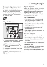 Предварительный просмотр 21 страницы Miele WWB 020 Operating Instructions Manual