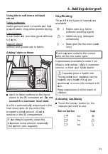 Предварительный просмотр 23 страницы Miele WWB 020 Operating Instructions Manual