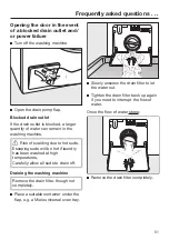 Предварительный просмотр 51 страницы Miele WWB 020 Operating Instructions Manual