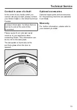 Предварительный просмотр 53 страницы Miele WWB 020 Operating Instructions Manual