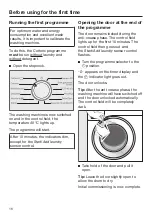 Предварительный просмотр 16 страницы Miele WWD 120 Operating Instructions Manual