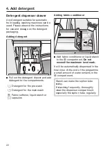 Предварительный просмотр 22 страницы Miele WWD 120 Operating Instructions Manual