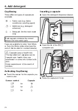 Предварительный просмотр 24 страницы Miele WWD 120 Operating Instructions Manual