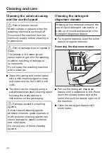 Предварительный просмотр 44 страницы Miele WWD 120 Operating Instructions Manual