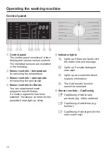 Preview for 12 page of Miele WWD 320 Operating Instructions Manual