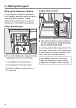 Preview for 22 page of Miele WWD 320 Operating Instructions Manual