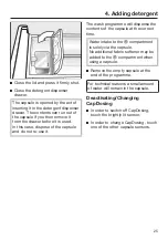 Preview for 25 page of Miele WWD 320 Operating Instructions Manual