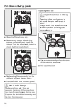 Preview for 56 page of Miele WWD 320 Operating Instructions Manual