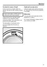 Preview for 57 page of Miele WWD 320 Operating Instructions Manual