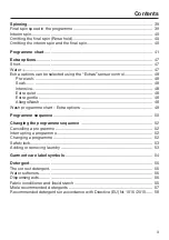 Preview for 3 page of Miele WWE760 Operating Instructions Manual