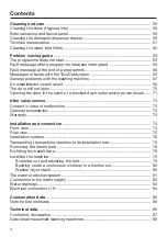 Preview for 4 page of Miele WWE760 Operating Instructions Manual