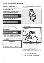 Preview for 22 page of Miele WWE760 Operating Instructions Manual