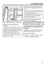 Preview for 37 page of Miele WWE760 Operating Instructions Manual