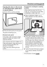 Preview for 71 page of Miele WWE760 Operating Instructions Manual