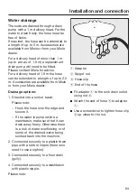 Preview for 83 page of Miele WWE760 Operating Instructions Manual