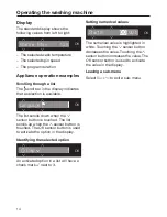 Preview for 14 page of Miele WWF 060 Operating Instructions Manual