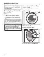 Preview for 16 page of Miele WWF 060 Operating Instructions Manual