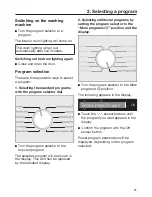 Preview for 21 page of Miele WWF 060 Operating Instructions Manual