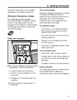 Preview for 27 page of Miele WWF 060 Operating Instructions Manual