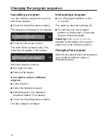 Preview for 44 page of Miele WWF 060 Operating Instructions Manual