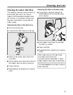 Preview for 51 page of Miele WWF 060 Operating Instructions Manual