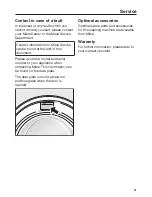 Preview for 61 page of Miele WWF 060 Operating Instructions Manual