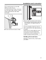 Preview for 67 page of Miele WWF 060 Operating Instructions Manual