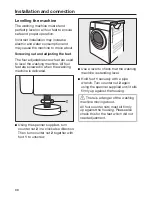 Preview for 68 page of Miele WWF 060 Operating Instructions Manual