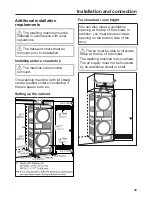 Preview for 69 page of Miele WWF 060 Operating Instructions Manual