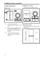 Preview for 70 page of Miele WWF 060 Operating Instructions Manual