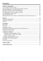 Preview for 4 page of Miele WWG 660 Operating Instructions Manual