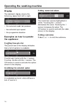 Preview for 16 page of Miele WWG 660 Operating Instructions Manual