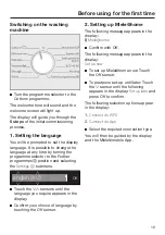 Preview for 19 page of Miele WWG 660 Operating Instructions Manual