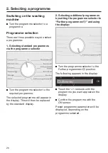 Preview for 26 page of Miele WWG 660 Operating Instructions Manual