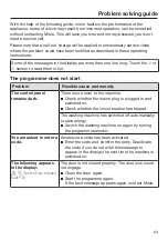 Preview for 63 page of Miele WWG 660 Operating Instructions Manual