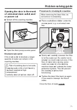 Preview for 71 page of Miele WWG 660 Operating Instructions Manual