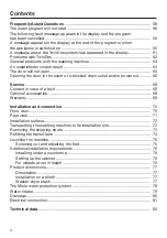 Preview for 4 page of Miele WWH 660 Operating Instructions Manual