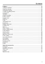 Preview for 5 page of Miele WWH 660 Operating Instructions Manual