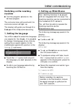 Preview for 17 page of Miele WWH 660 Operating Instructions Manual