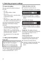 Preview for 28 page of Miele WWH 660 Operating Instructions Manual