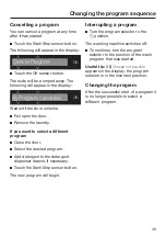 Preview for 49 page of Miele WWH 660 Operating Instructions Manual