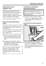 Preview for 53 page of Miele WWH 660 Operating Instructions Manual