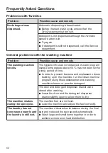 Preview for 62 page of Miele WWH 660 Operating Instructions Manual