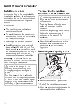 Preview for 72 page of Miele WWH 660 Operating Instructions Manual