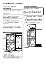 Preview for 76 page of Miele WWH 660 Operating Instructions Manual