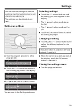 Preview for 83 page of Miele WWH 660 Operating Instructions Manual